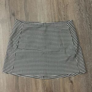Urban Outfitters Black/White Checkered Skirt